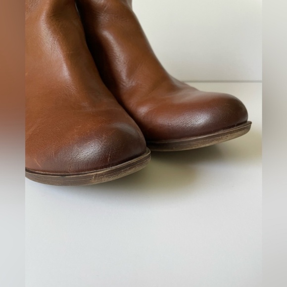 Brown Leather Ankle Boots - Picture 8 of 10